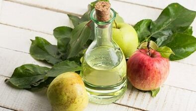 Removal of papillomas with vinegar